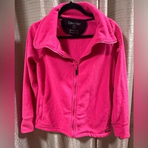 Calvin Klein' Hot Pink Fleece Jacket